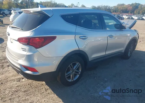 2017 Hyundai Santa Fe Sport 2.4L from USA, damaged, VIN 5XYZTDLB0HG403422